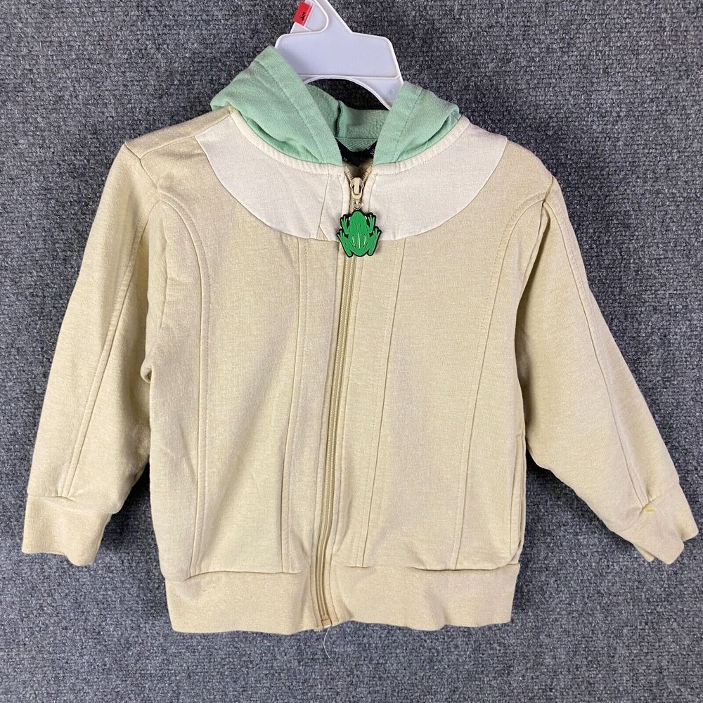 Baby Yoda‎ Hoodie Boys XS Kids Full Zip Cotton Blend Extra Small